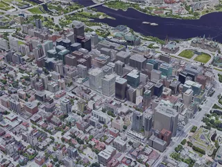 Ottawa City, Canada (2023) 3D Model