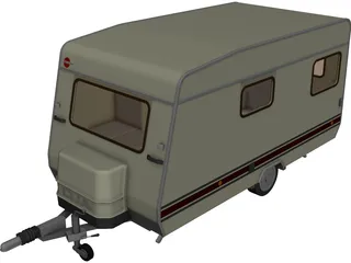 Camper CAD 3D Model
