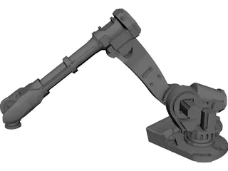 ABB IRB6650 Robot  CAD 3D Model