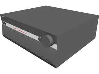 Onkyo TX-SR505E Amplifier CAD 3D Model