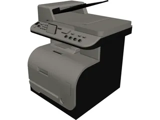 Printer HP 3D Model
