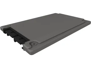 1.8 HDD SATA 3D Model