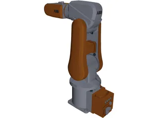 ABB IRB120 Robot 3D Model