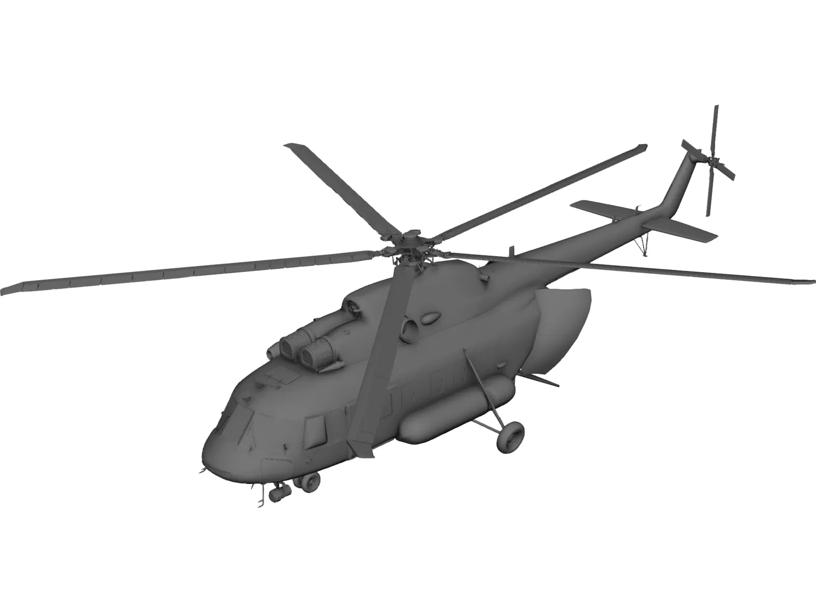 Mi-171A2 3D Model