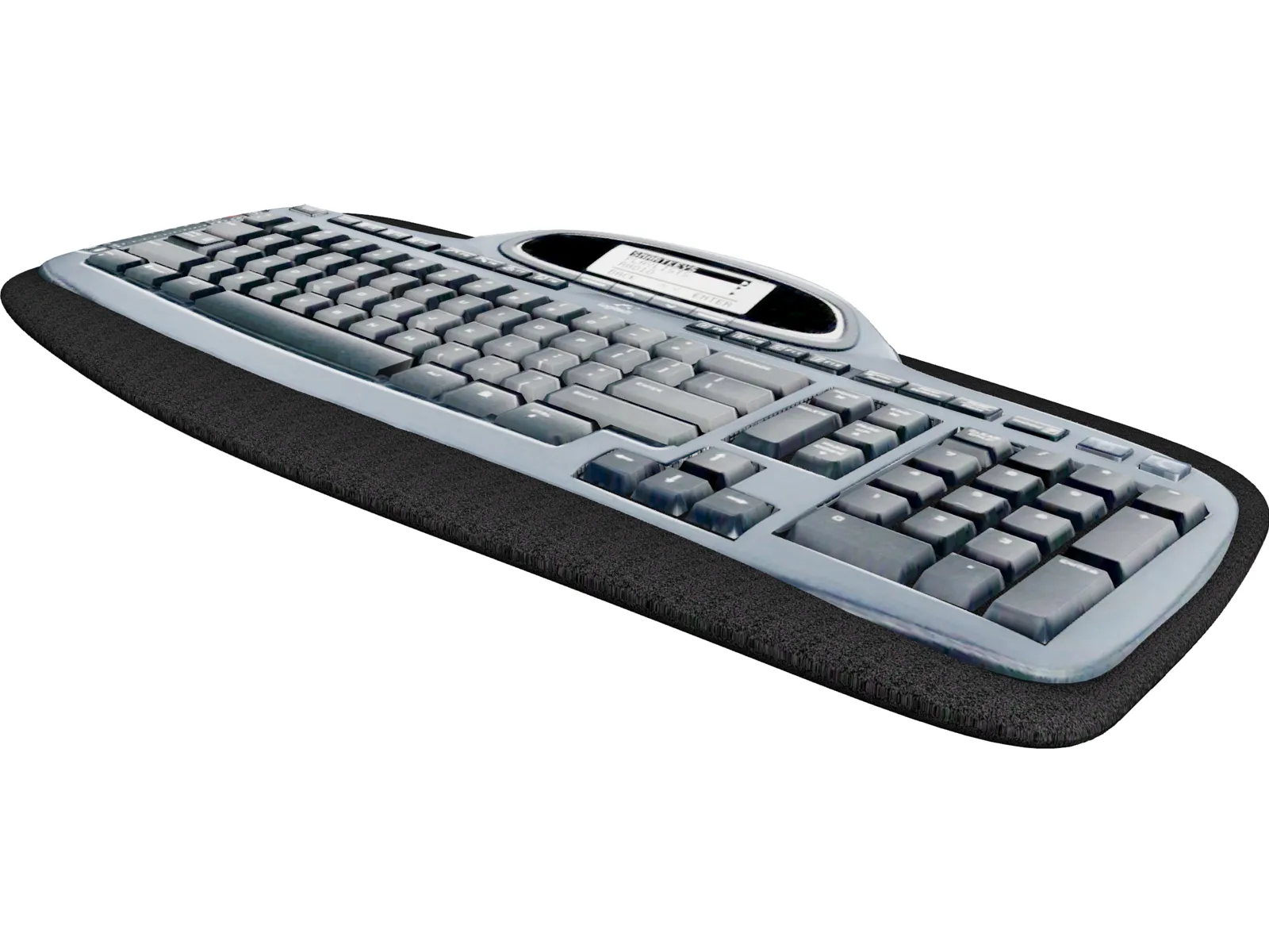 Logitech MX5000 Keyboard 3D Model - 3D CAD