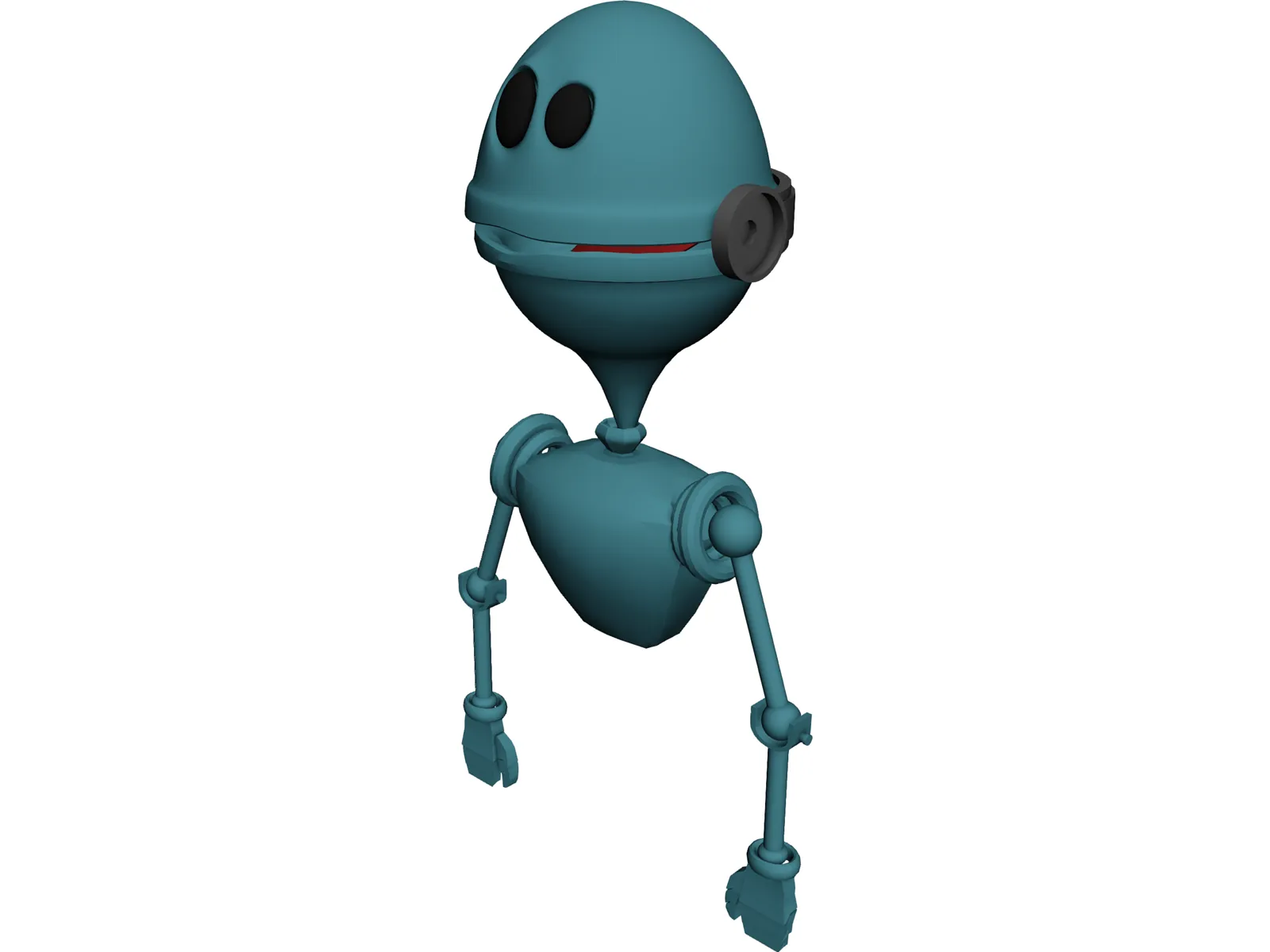 simple robot 3d