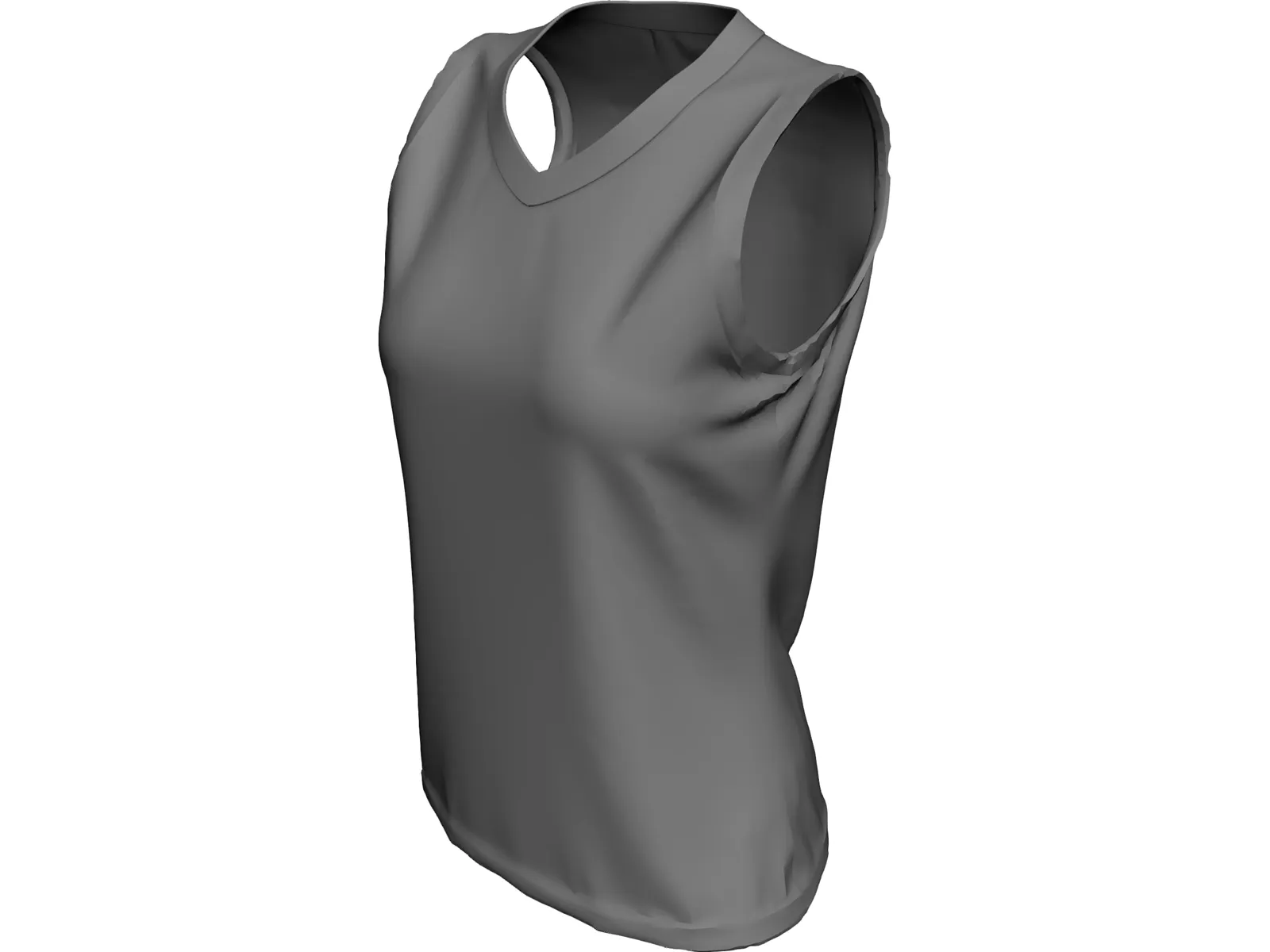 Volleyball Jersey 3D Model - 3DCADBrowser