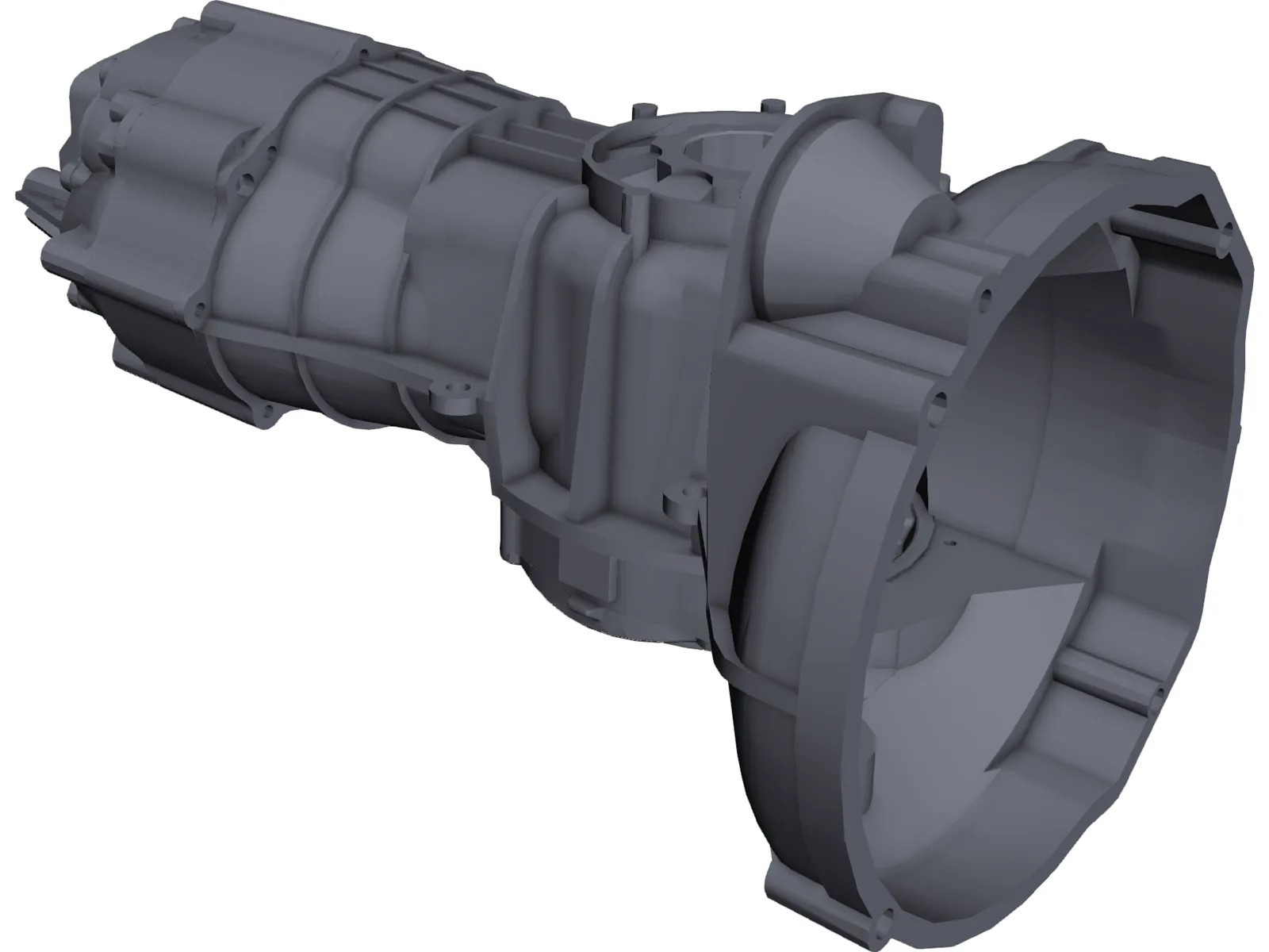 Transaxle Porsche G50 3D Model