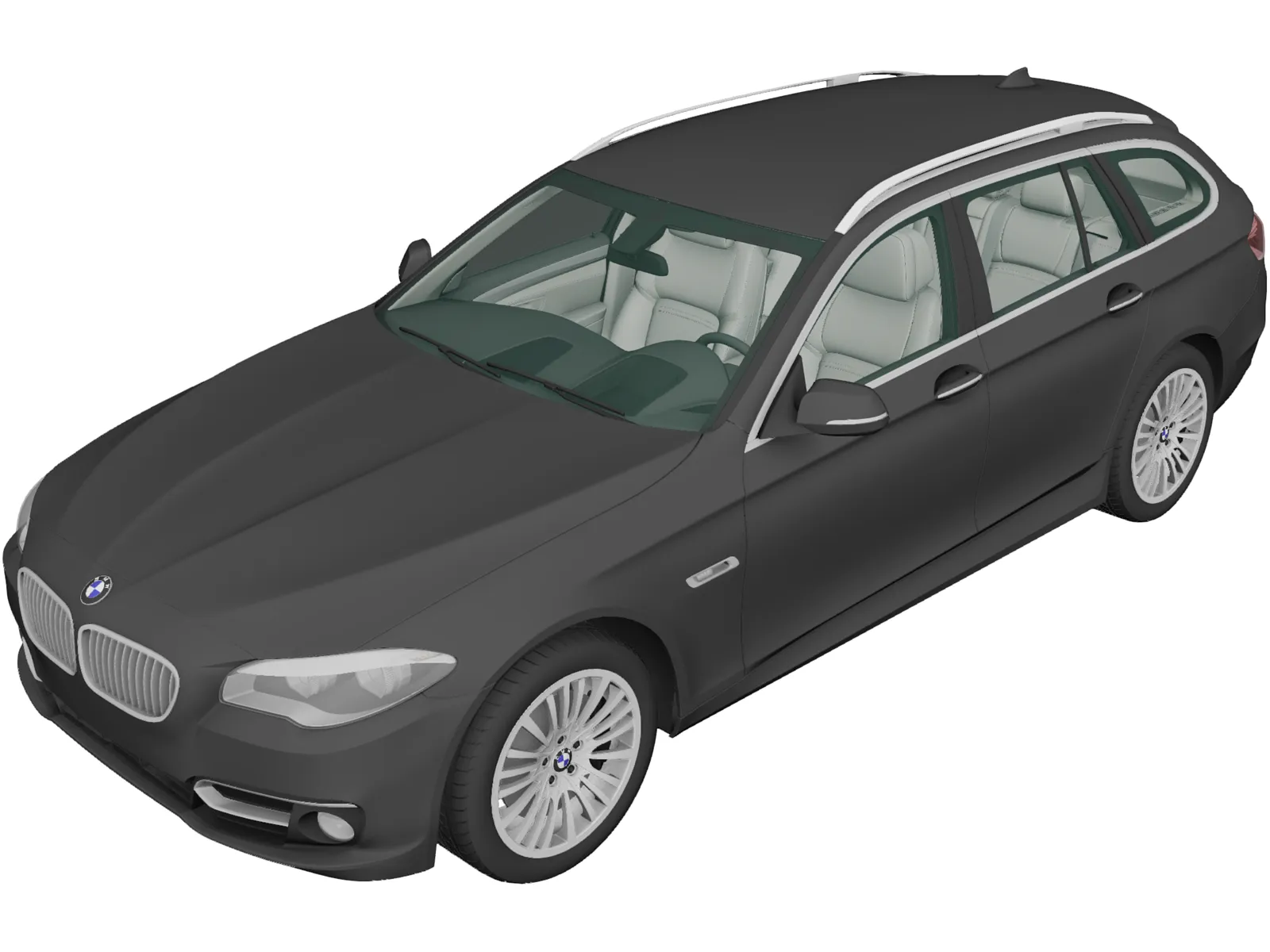 BMW 5-series [F11] 3D Model