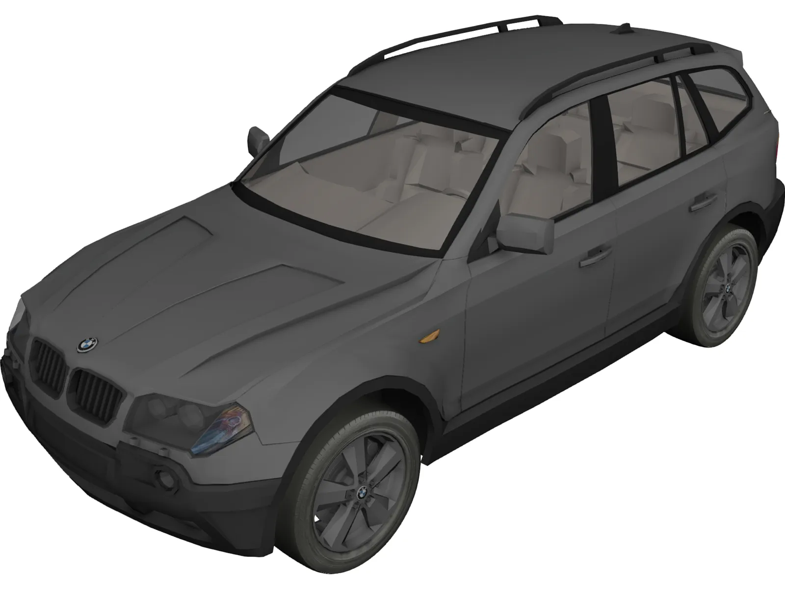 BMW X3 3D Model - 3DCADBrowser