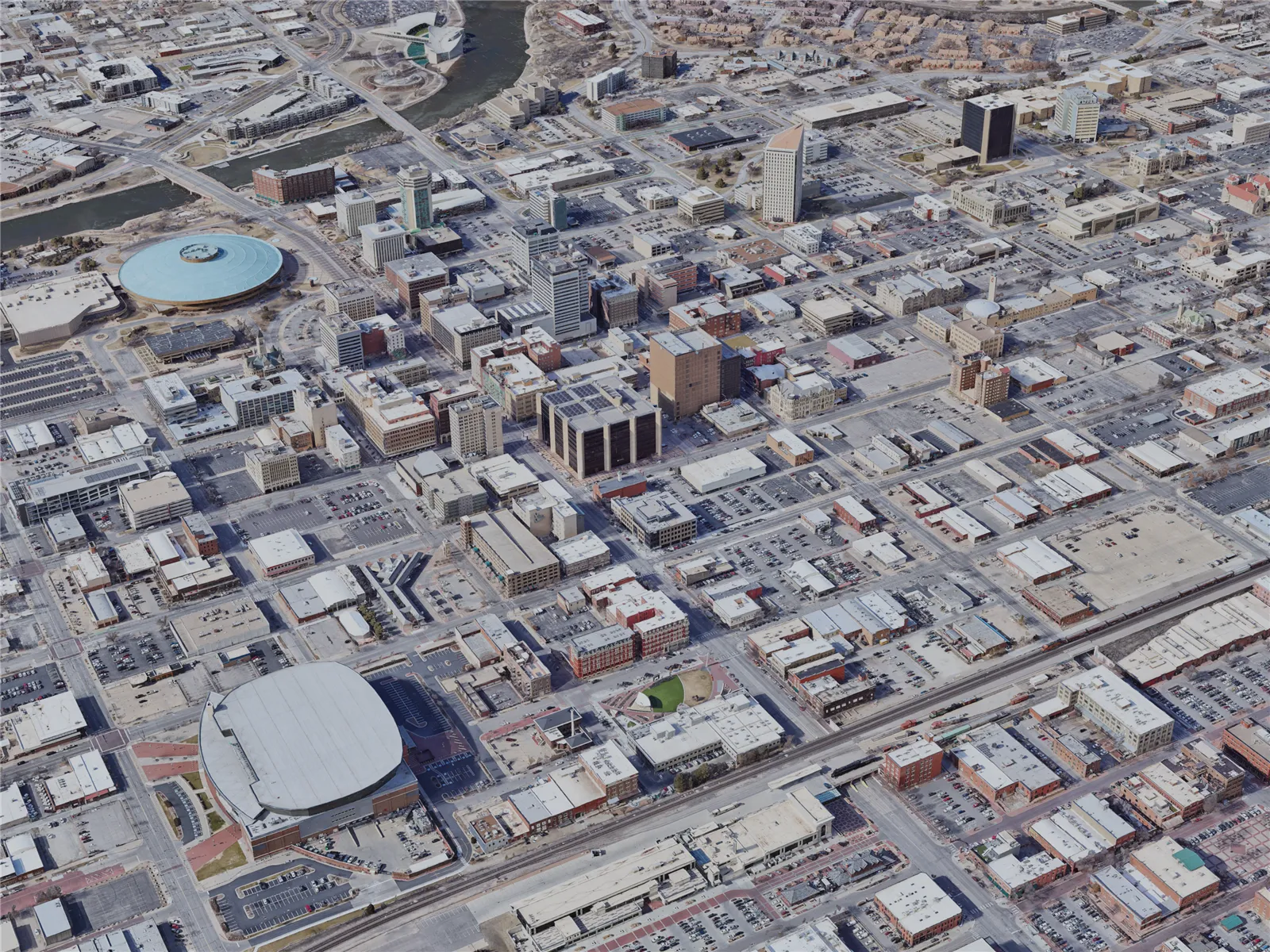 Wichita City, USA (2023) 3D Model