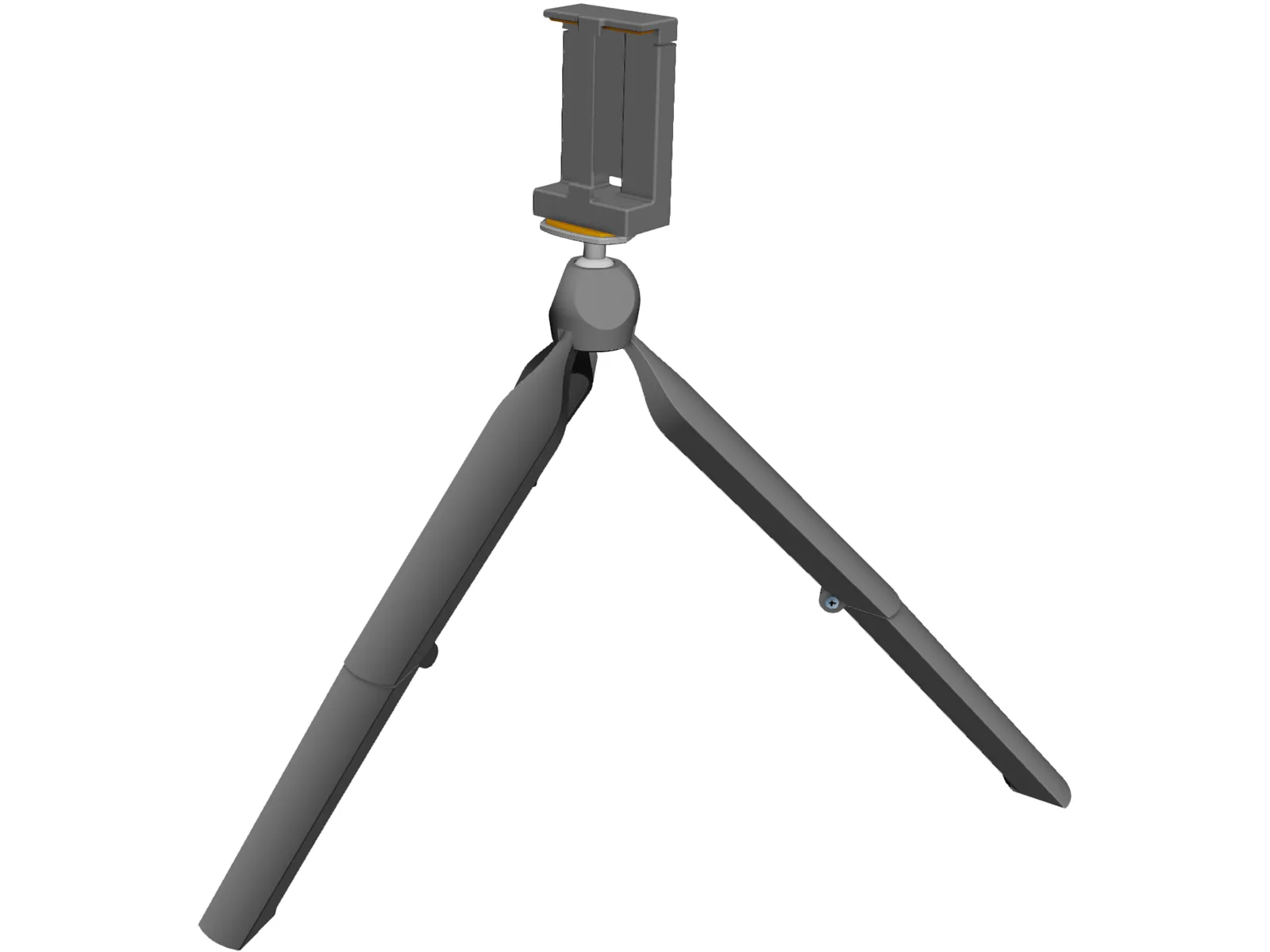 Smartphone Tripod 3D Model