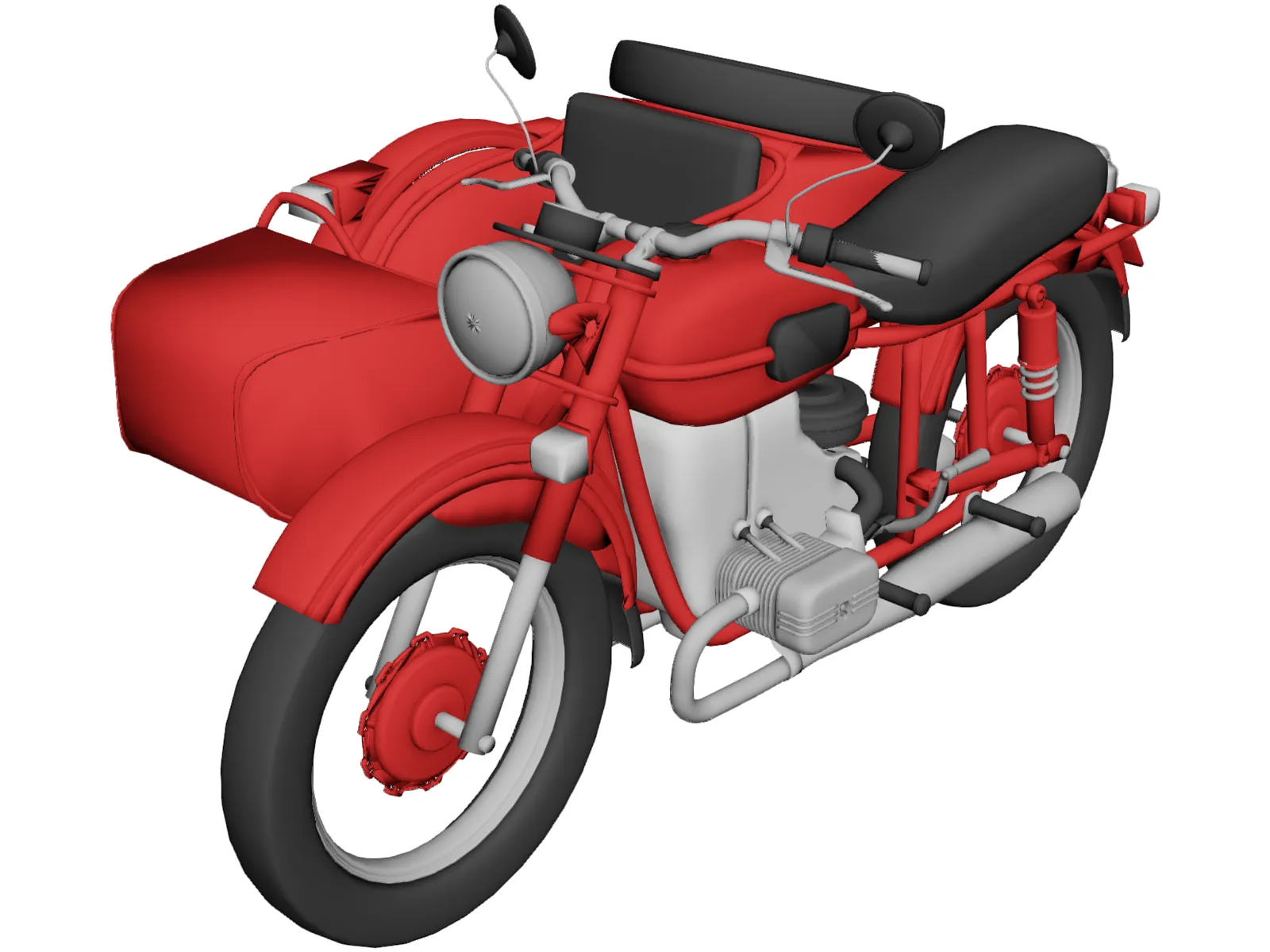 Ural 3D Model