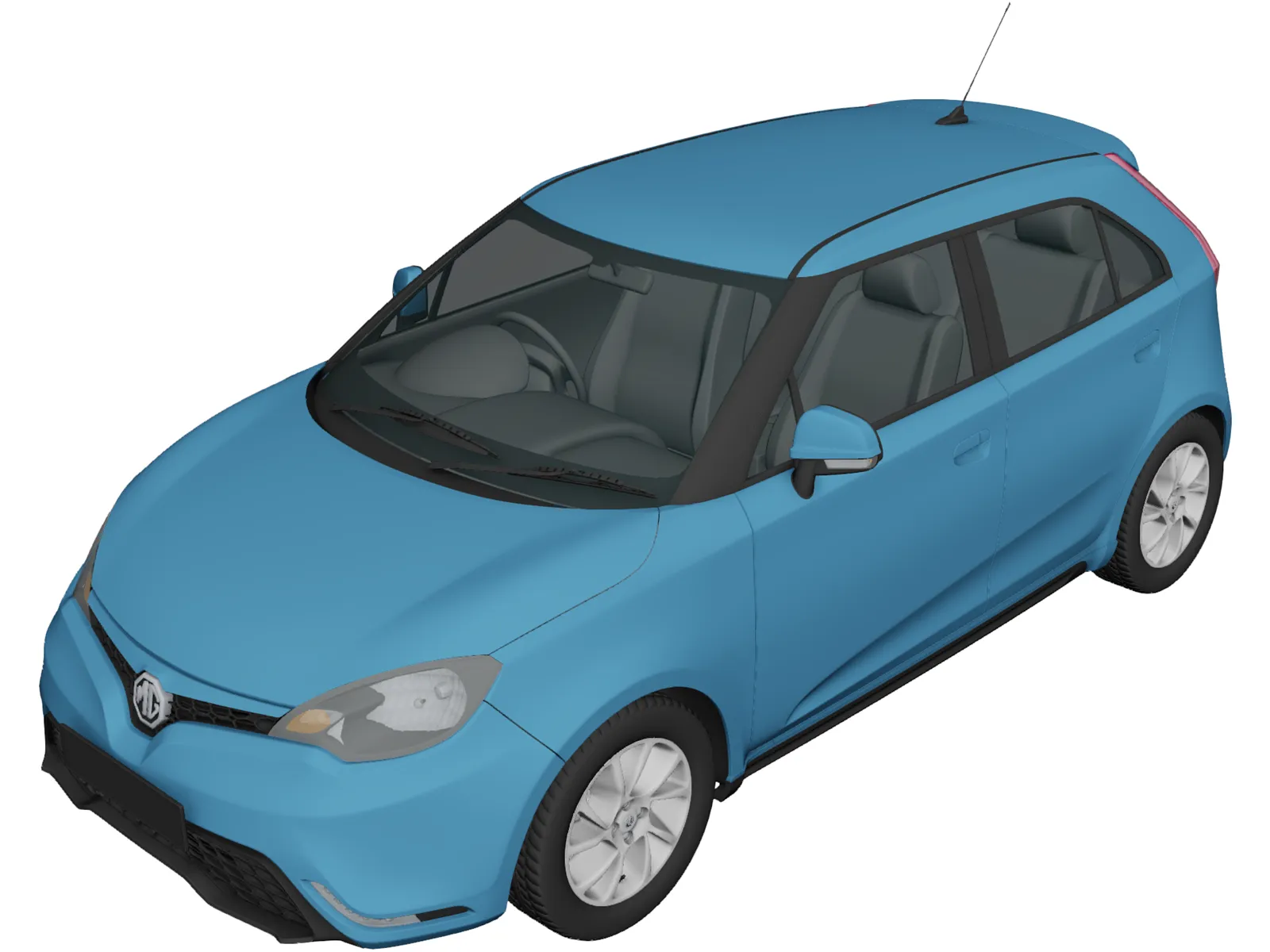 MG 3 (2014) 3D Model