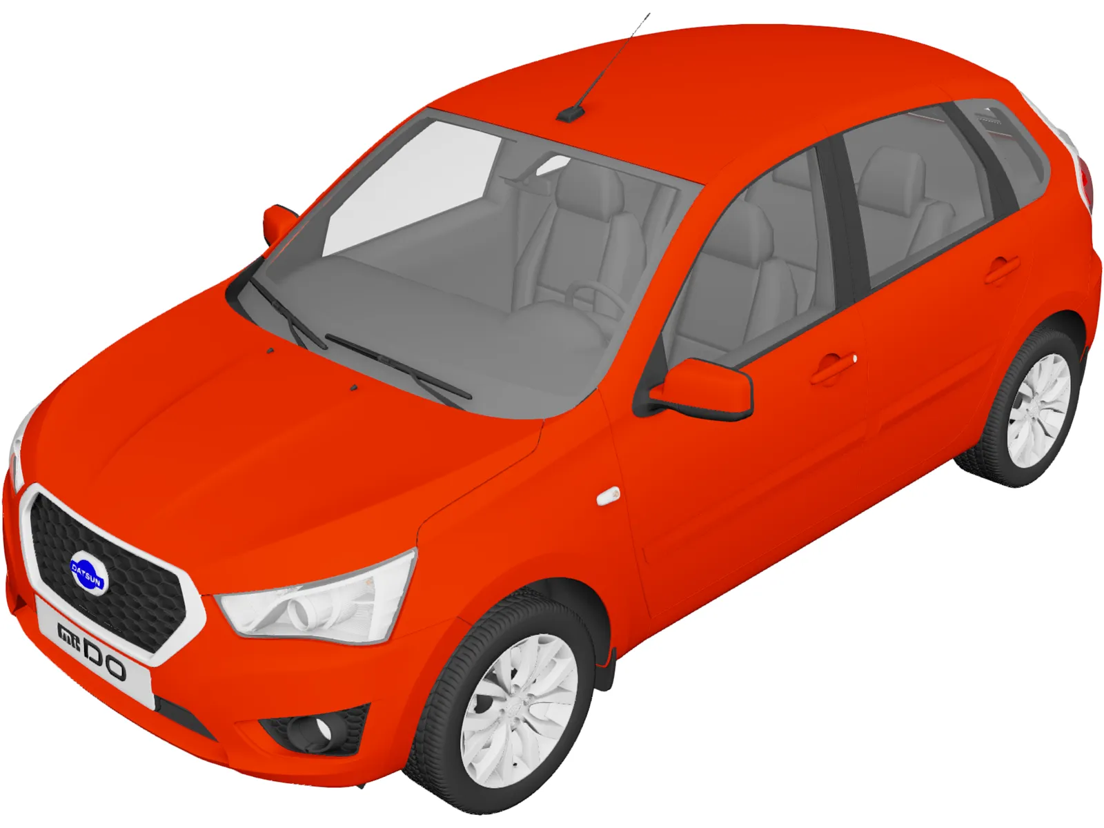 Datsun Mi-Do (2015) 3D Model