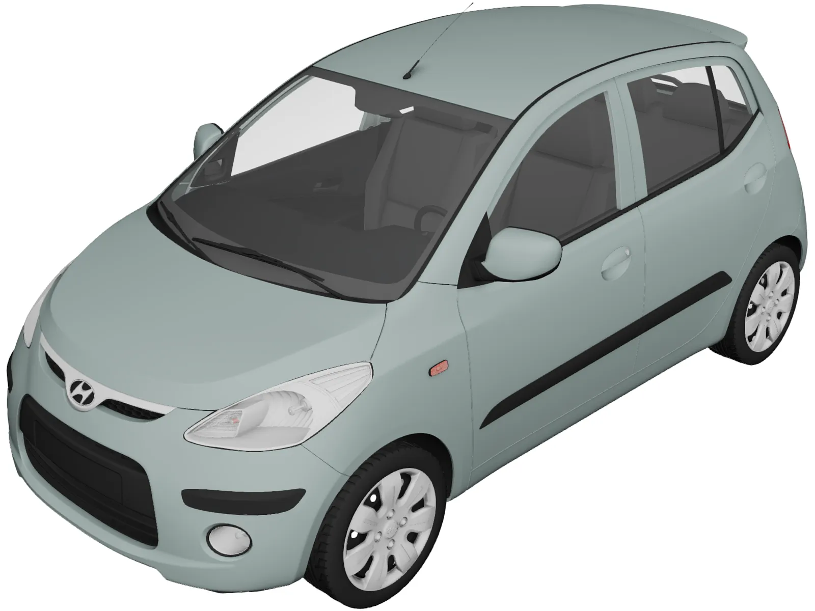 Hyundai i10 (2009) 3D Model