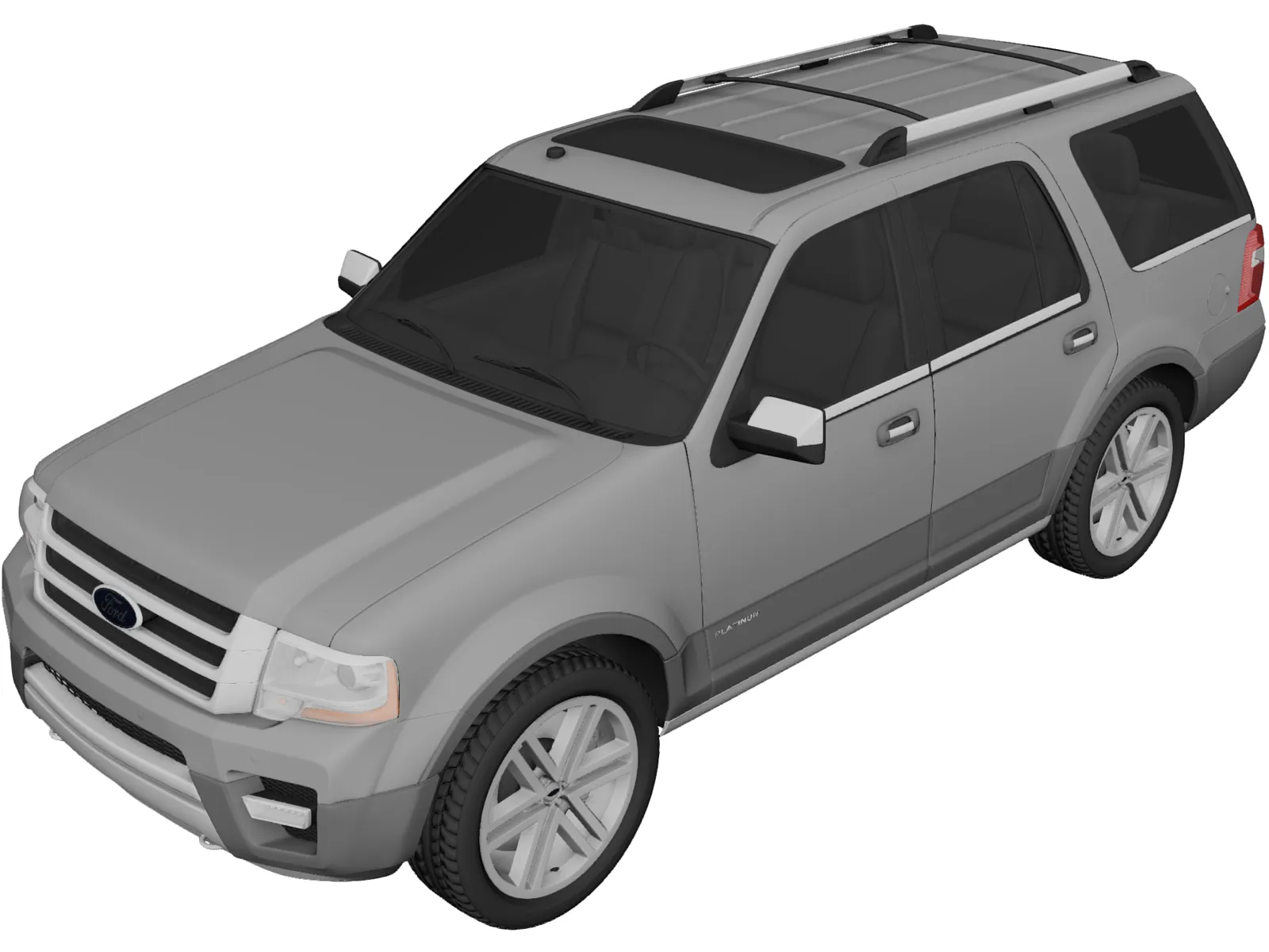 Ford Expedition (2015) 3D Model