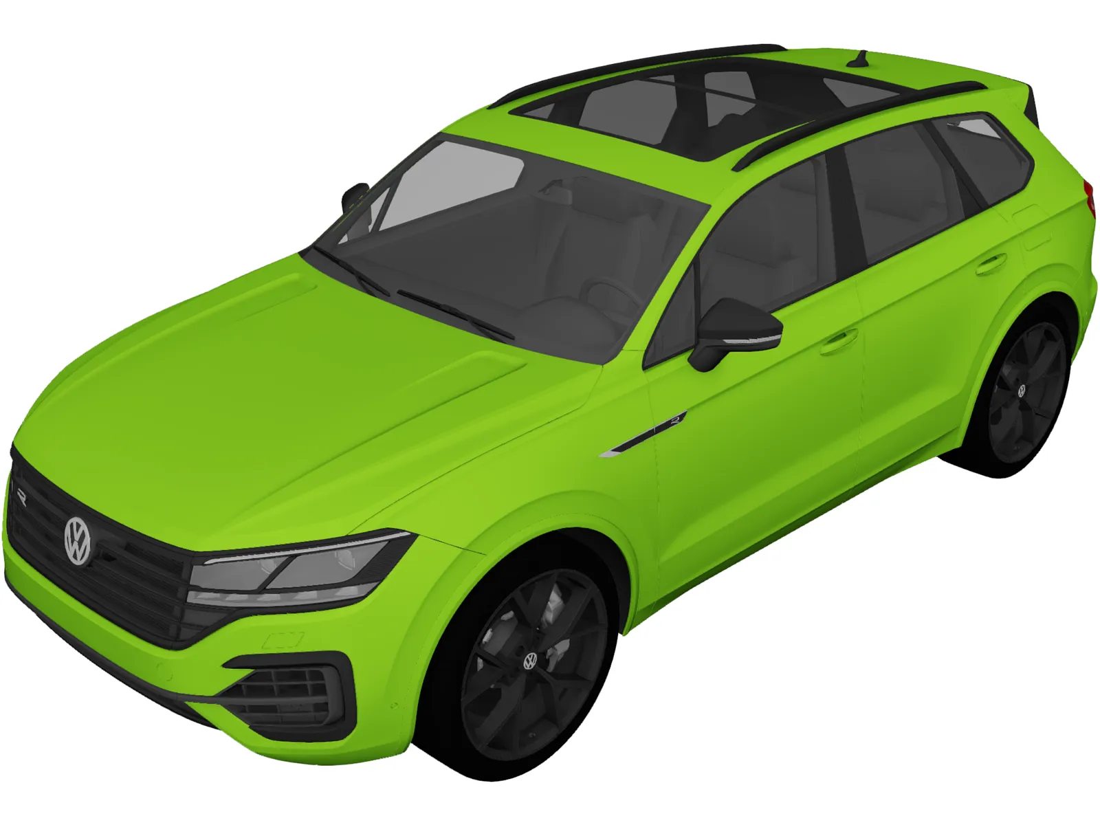 Volkswagen Touareg R (2021) 3D Model