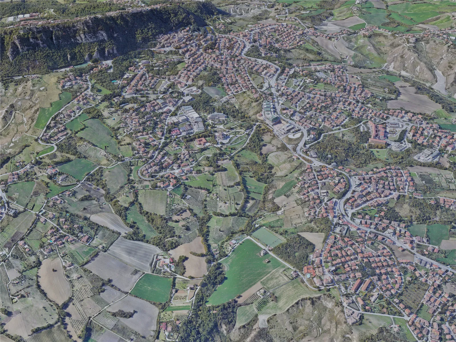 San Marino City, Italy (2022) 3D Model