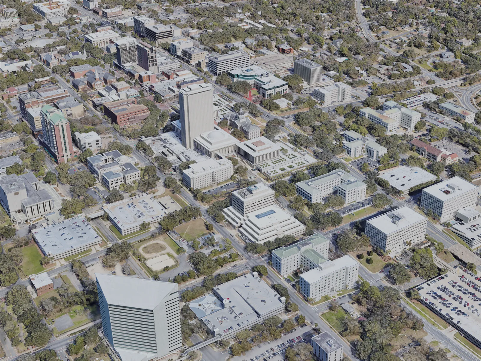 Tallahassee City, USA (2023) 3D Model