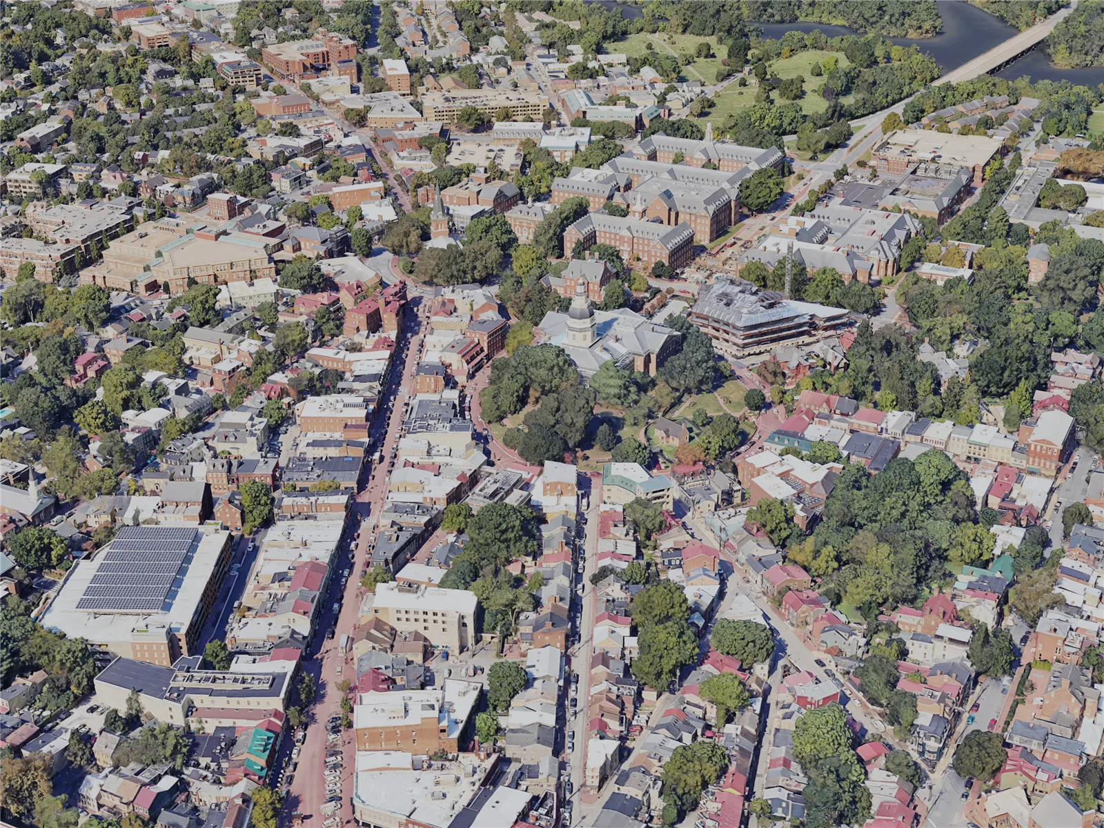 Annapolis City, MD, USA (2024) 3D Model