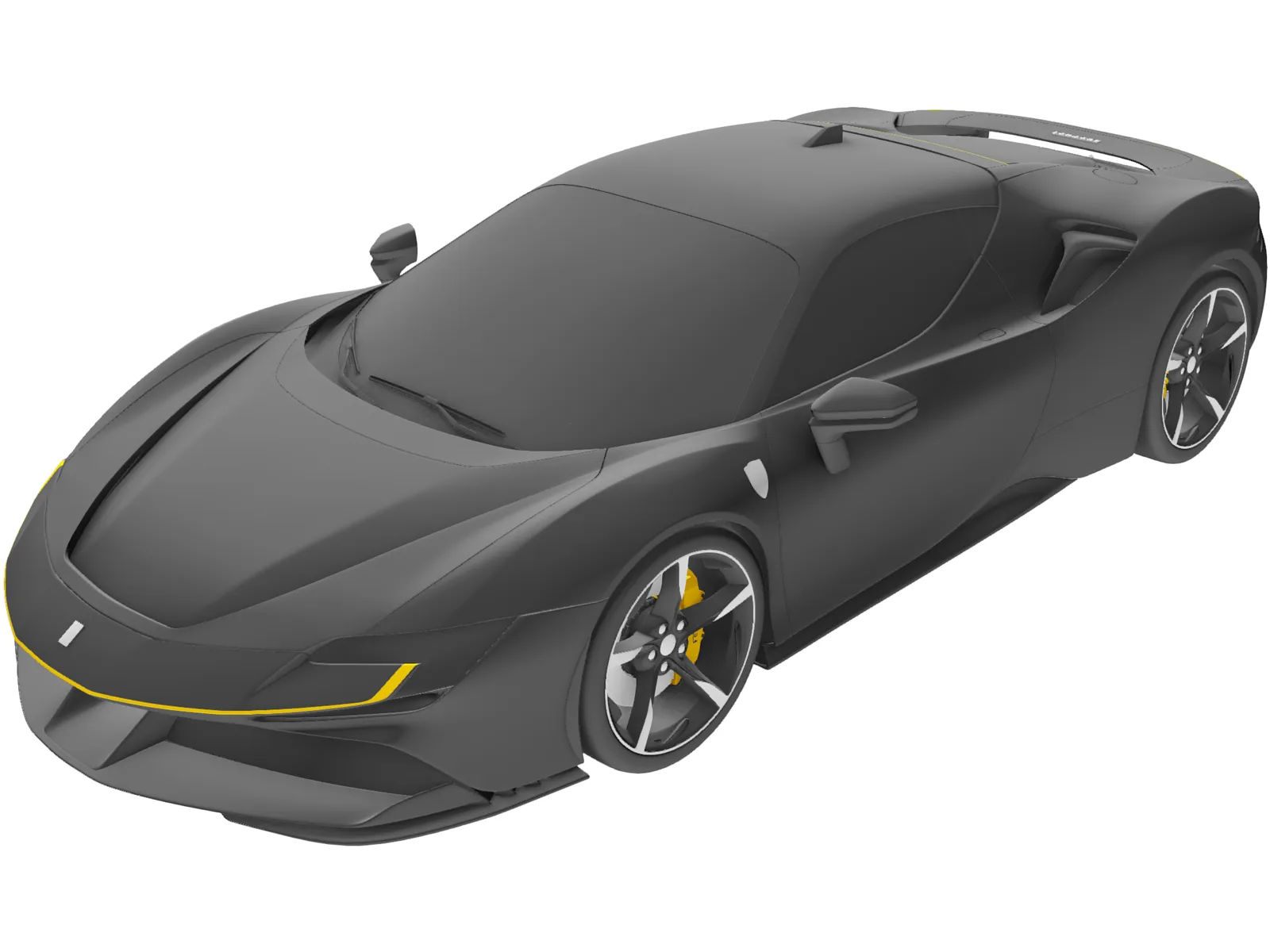 Ferrari SF90 Stradale 3D Model