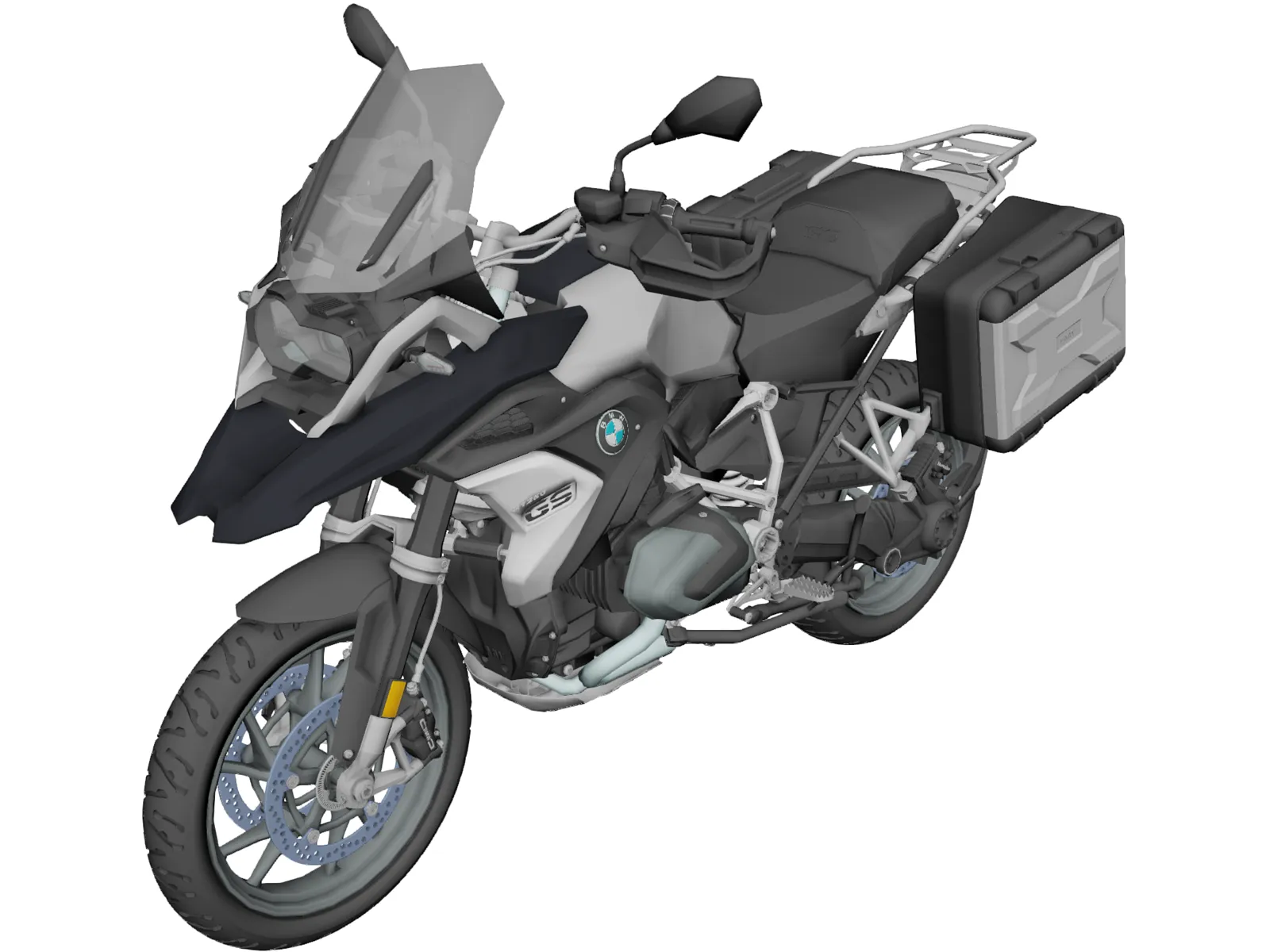 BMW R 1250 GS (2019) 3D Model