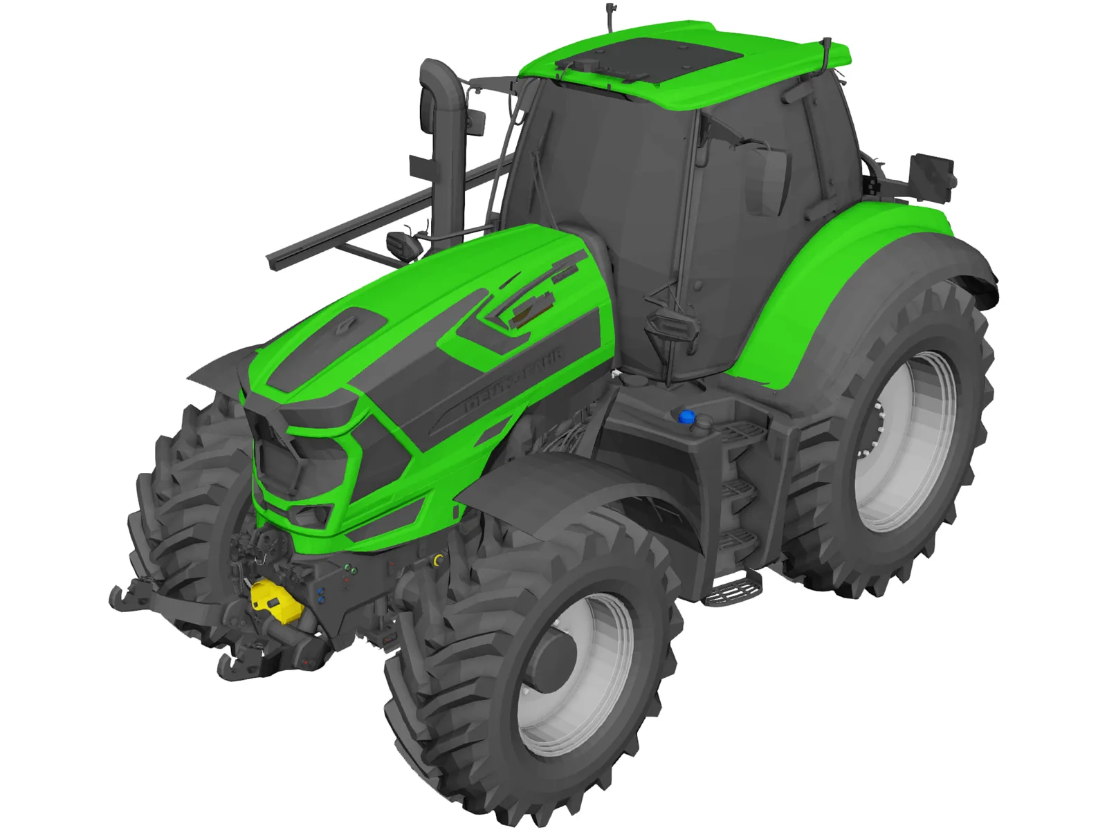 Deutz-Fahr Series 8 TTV 3D Model