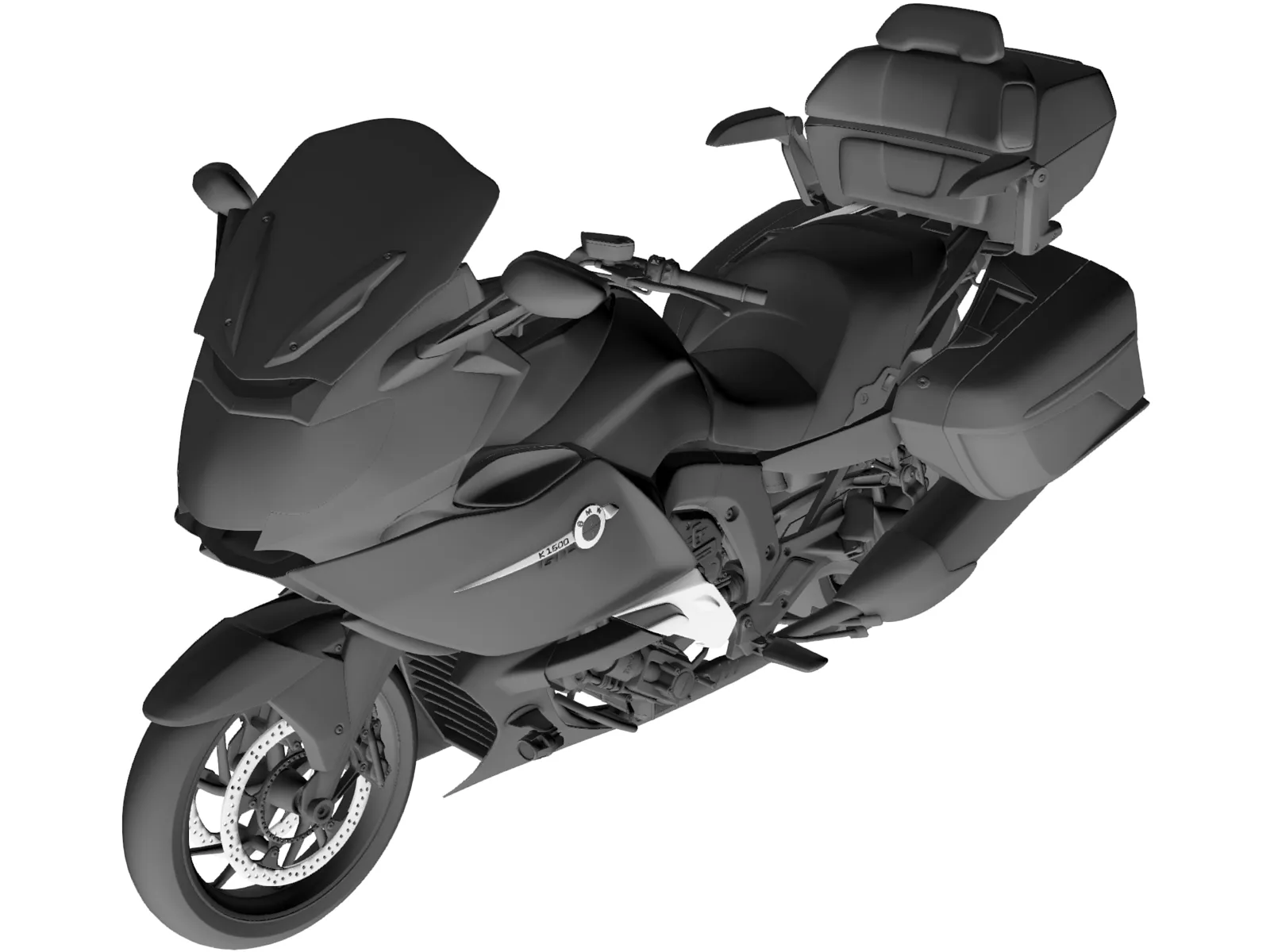 BMW K 1600 GT (2011) 3D Model