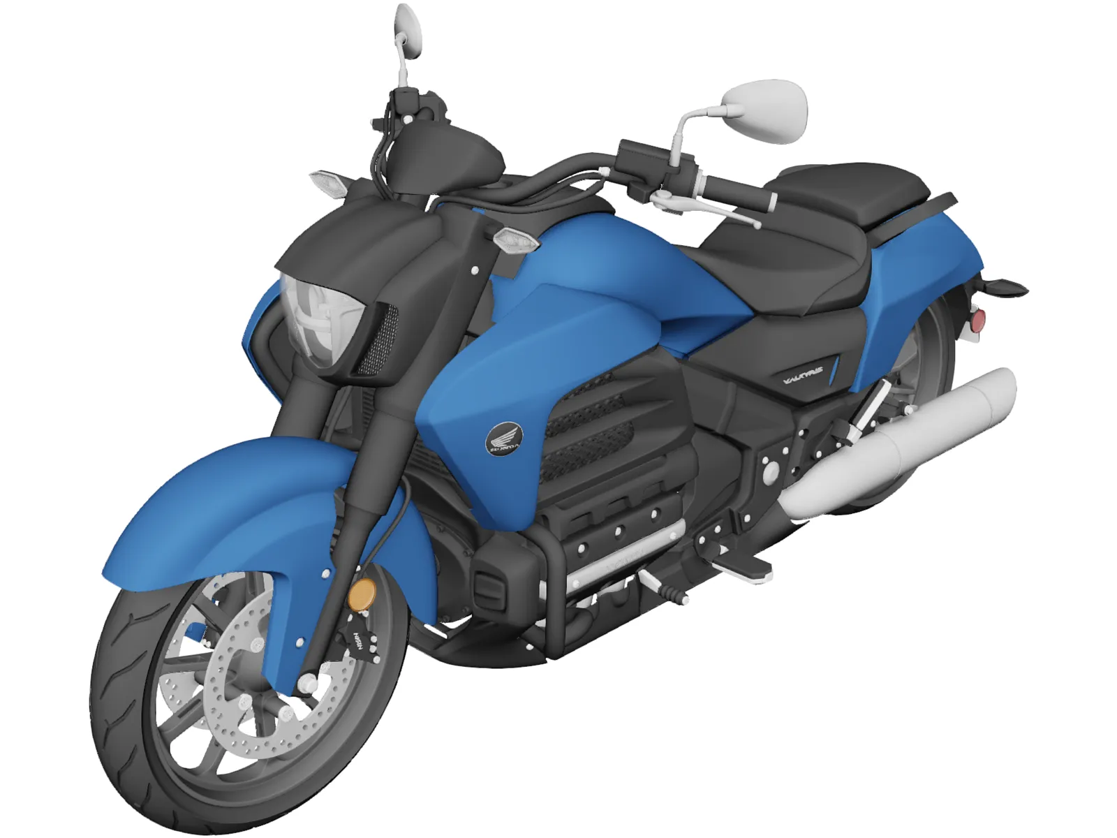 Honda Valkyrie GL1800C (2015) 3D Model