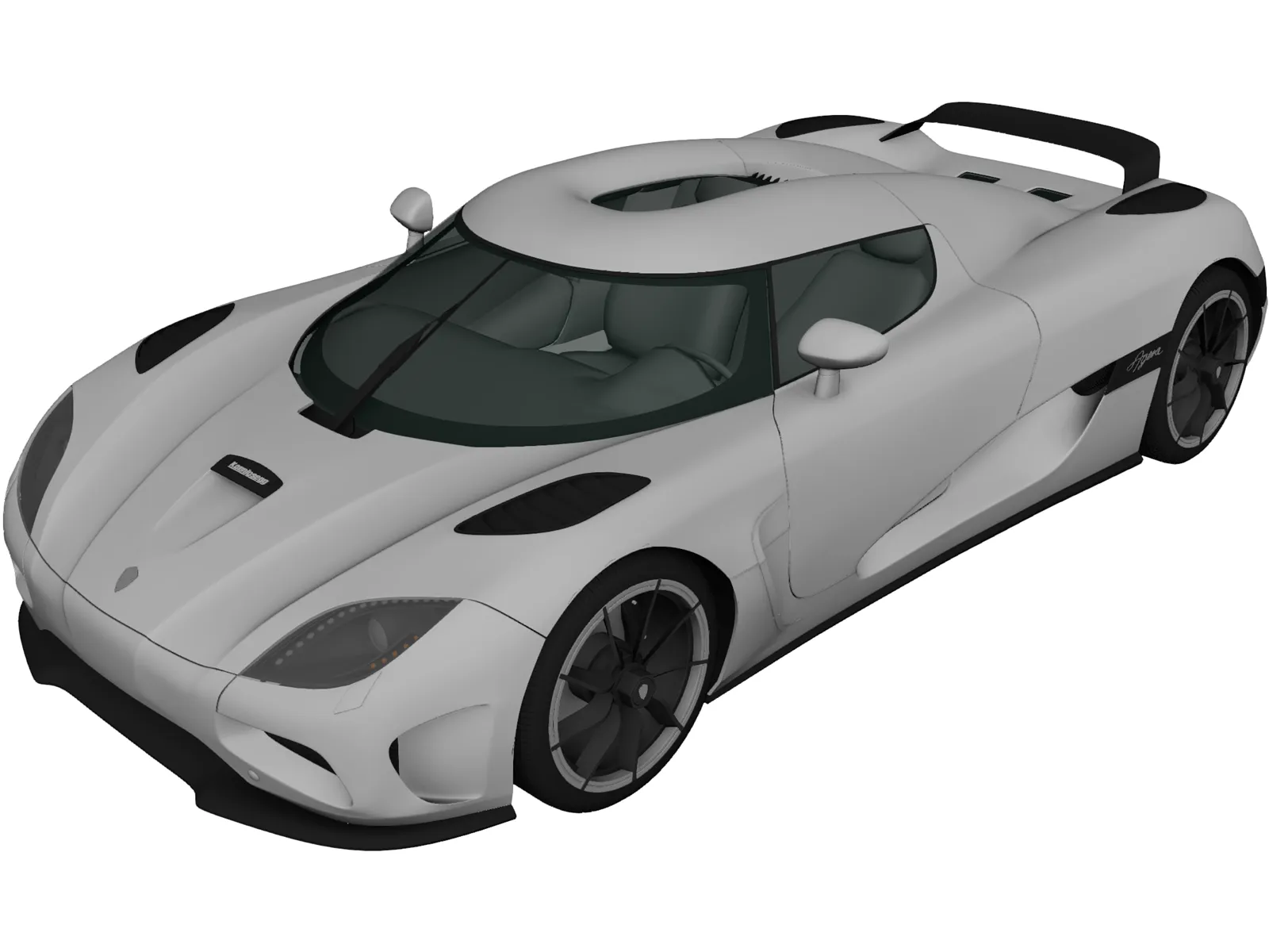 Koenigsegg Agera (2011) 3D Model