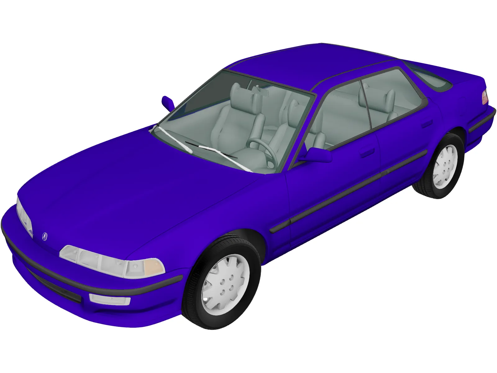 Acura Integra Sedan (1990) 3D Model