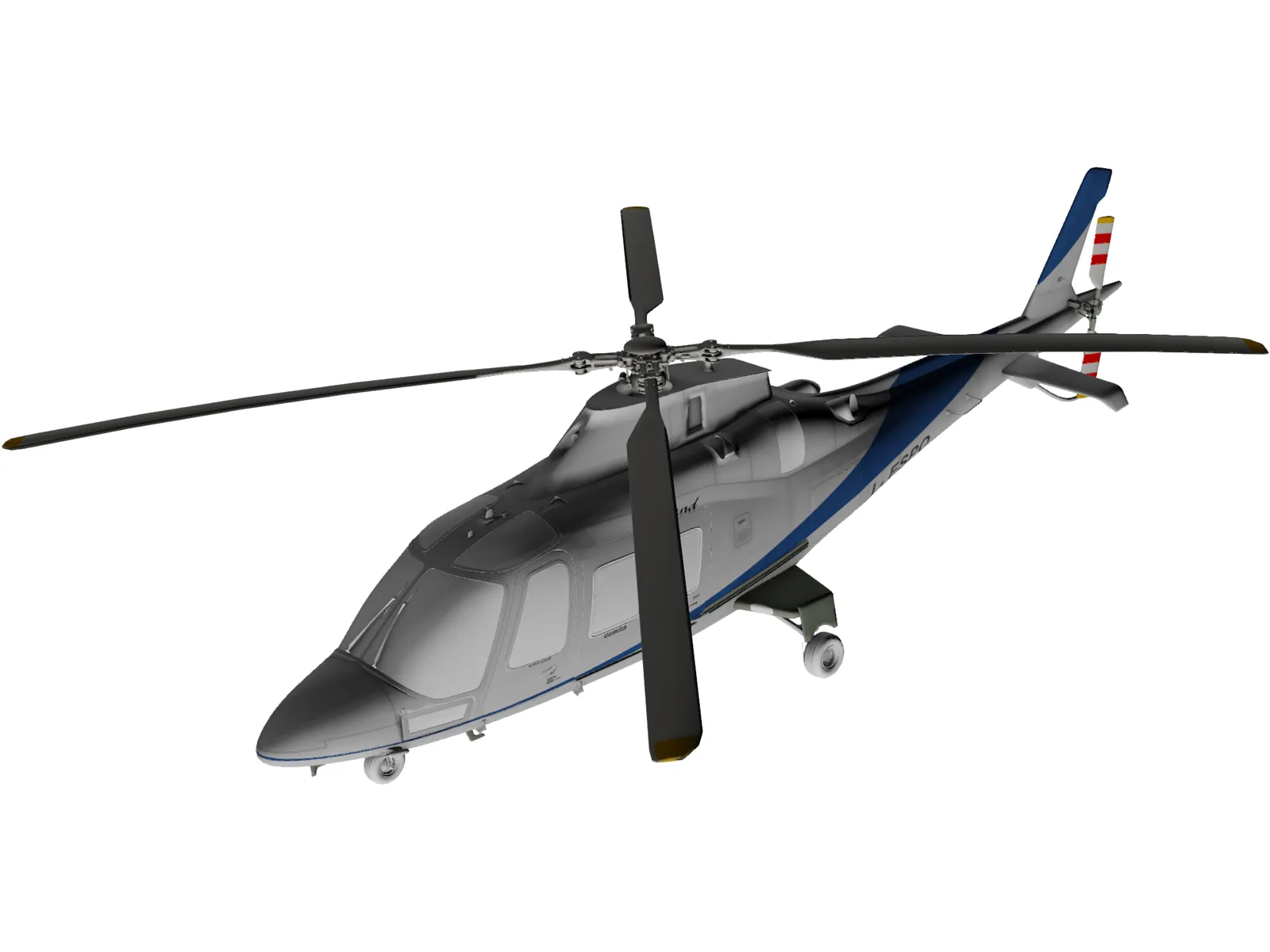 AgustaWestland AW109 GrandNew 3D Model