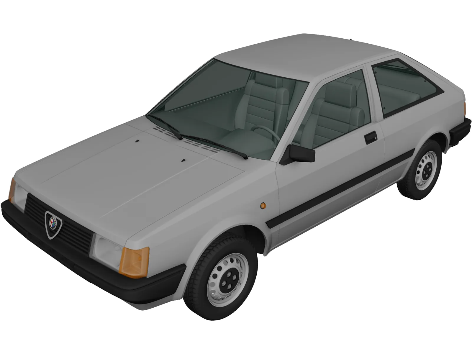 Alfa-Romeo Arna L (1983) 3D Model