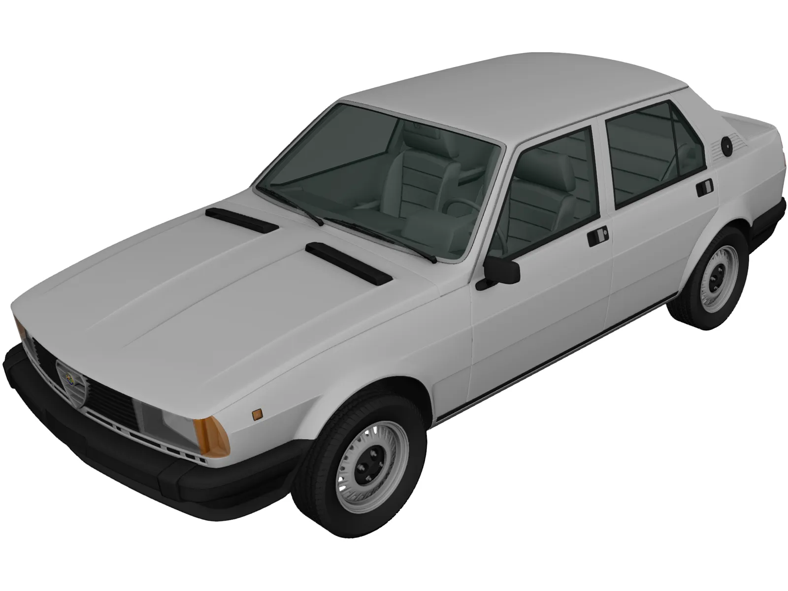 Alfa Romeo Giulietta 116 (1977) 3D Model
