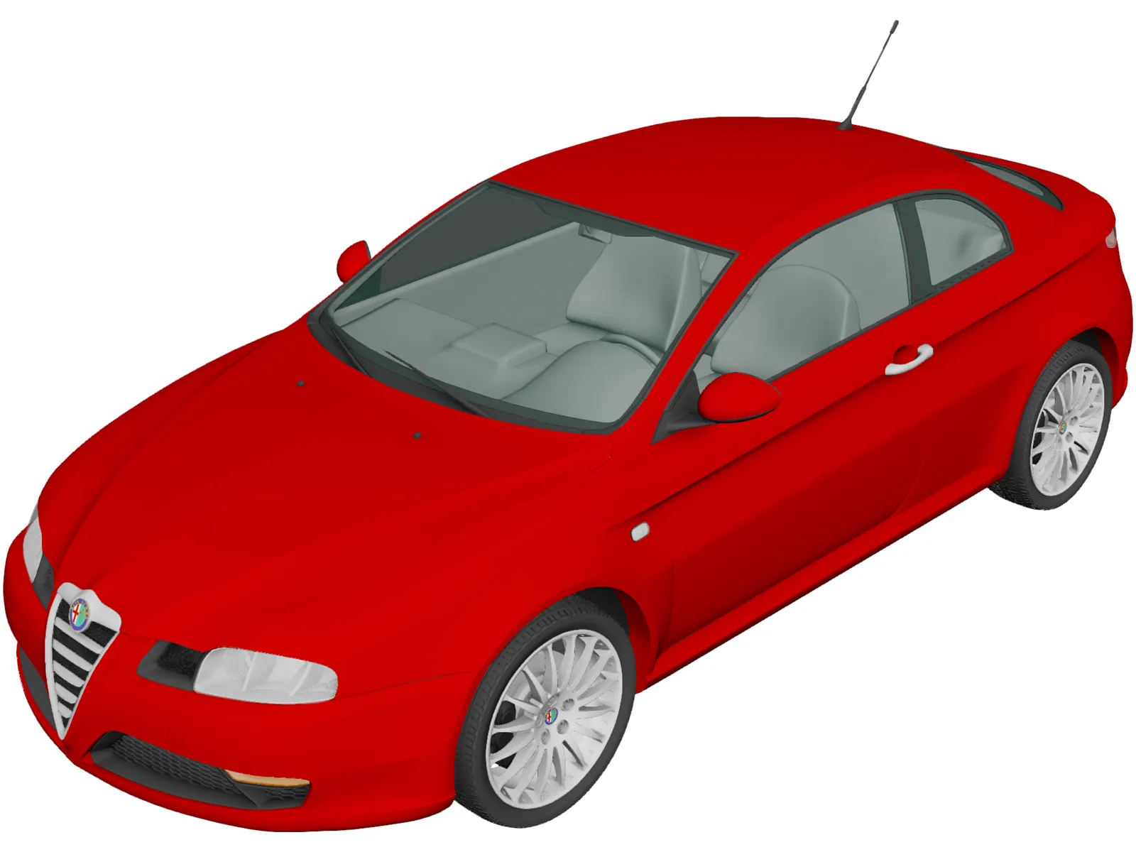 Alfa Romeo GT 937C (2004) 3D Model
