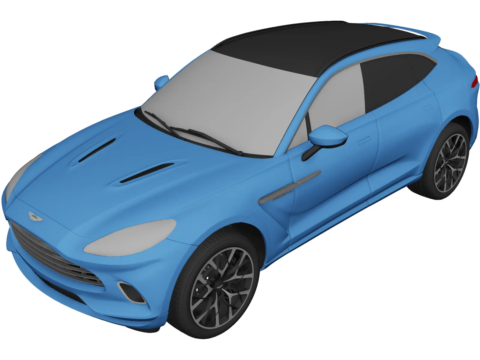 Aston Martin DBX (2022) 3D Model