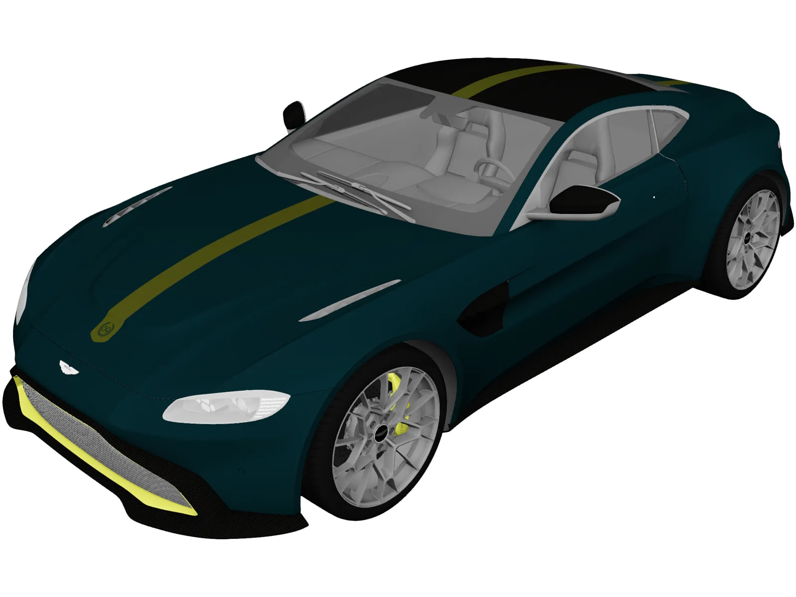 Aston Martin Vantage AMR (2020) 3D Model