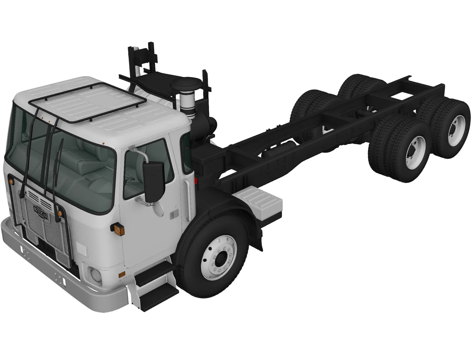 Autocar ACX Chassis (2021) 3D Model