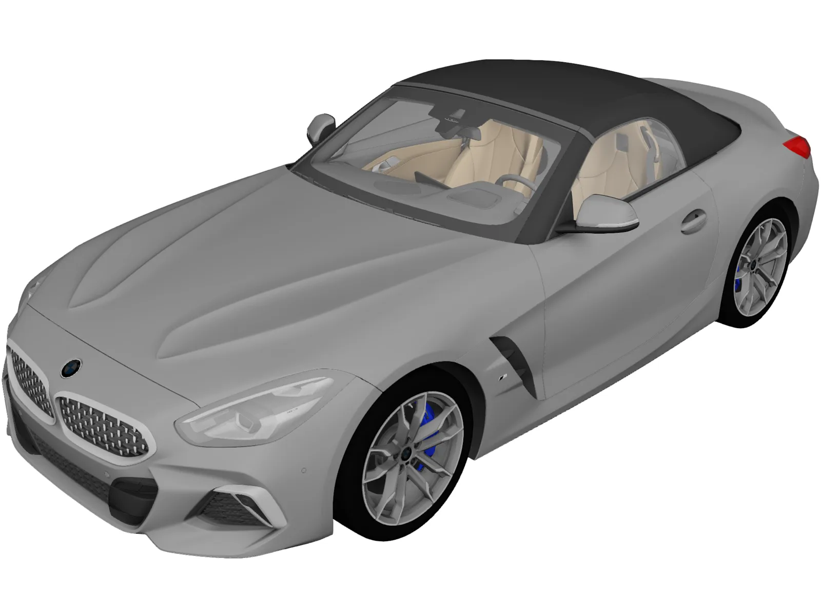 BMW Z4 M-Sport (2019) 3D Model