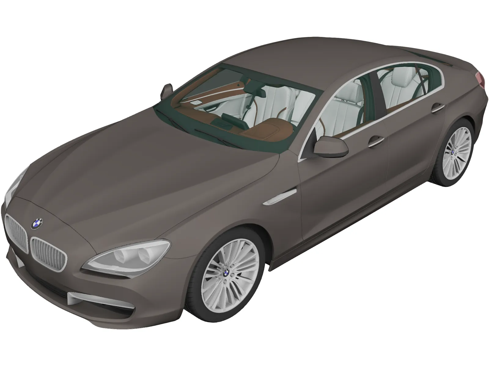 BMW 6-Series Gran Coupe [F06] (2012) 3D Model
