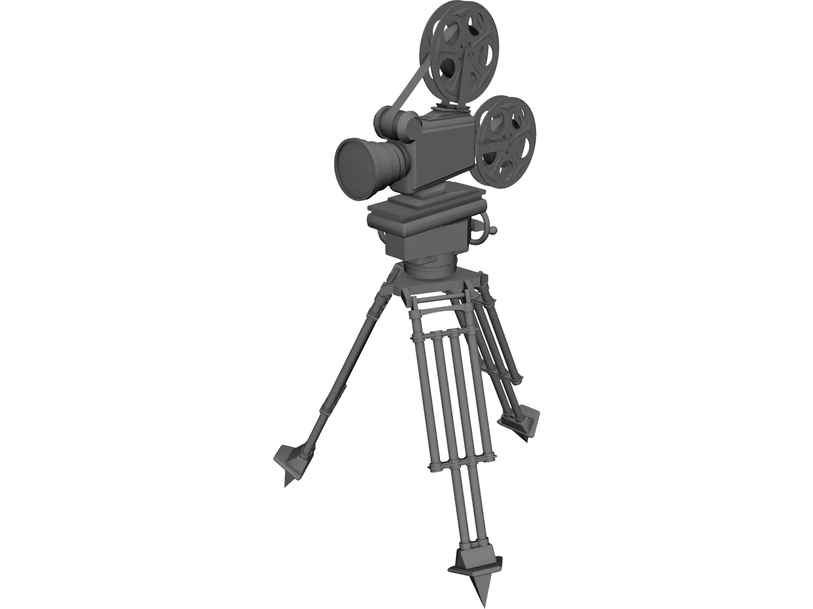 Film Projector 3D Model - 3DCADBrowser
