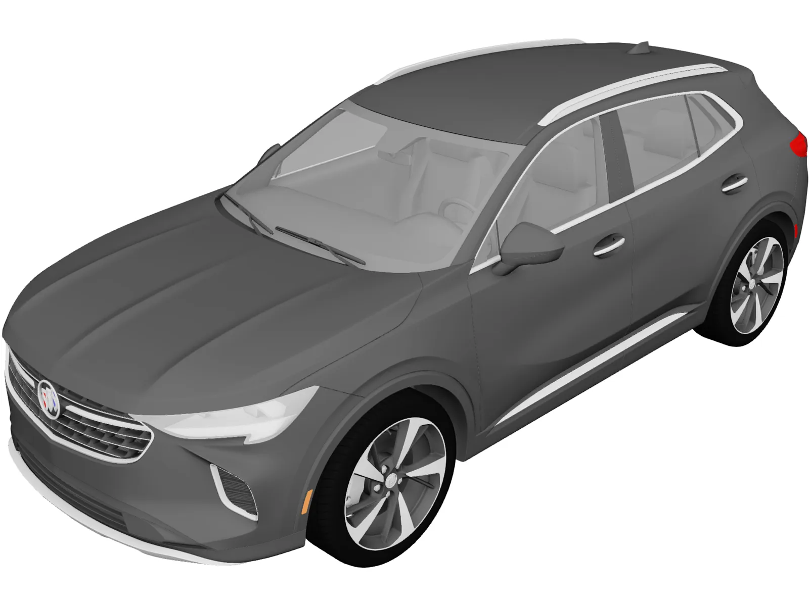 Buick Envision (2021) 3D Model
