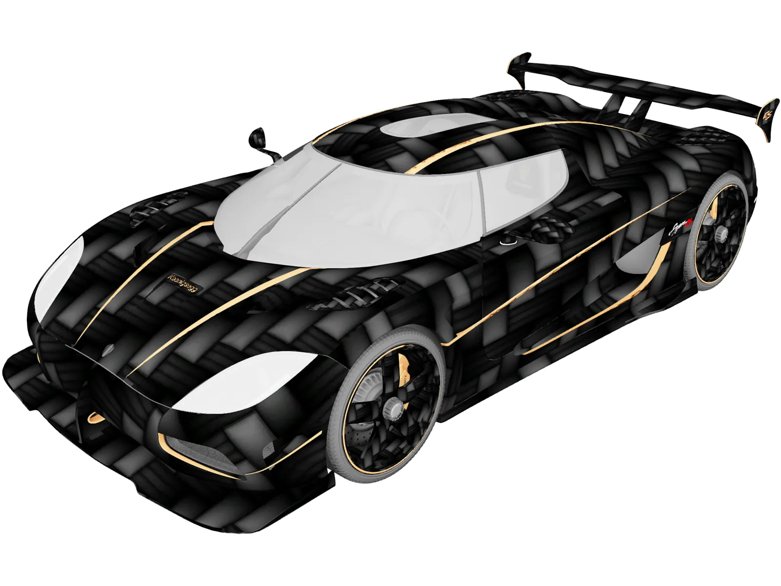 Koenigsegg Agera RS (2015) 3D Model