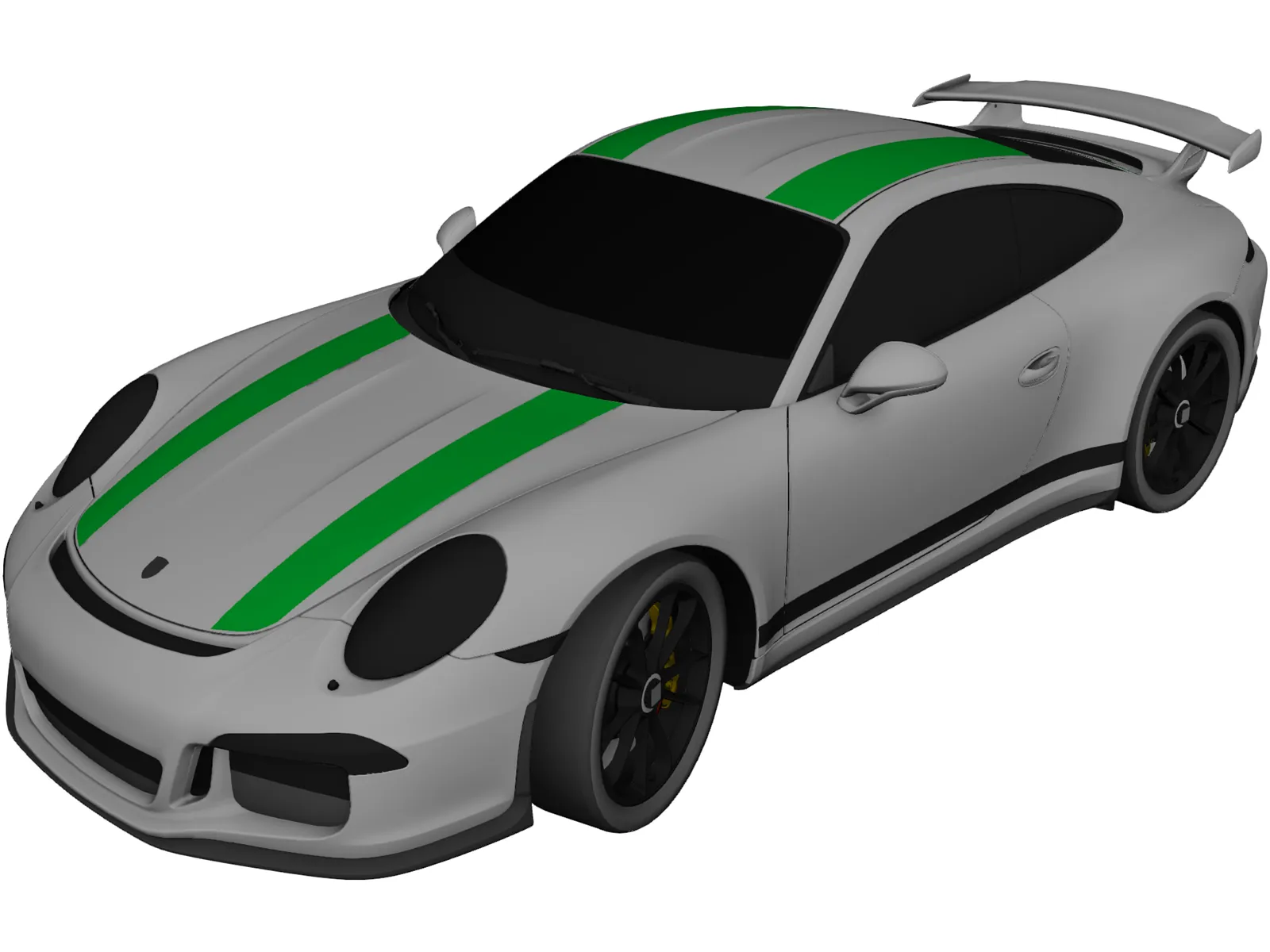 Porsche 911 GT3 (2017) 3D Model