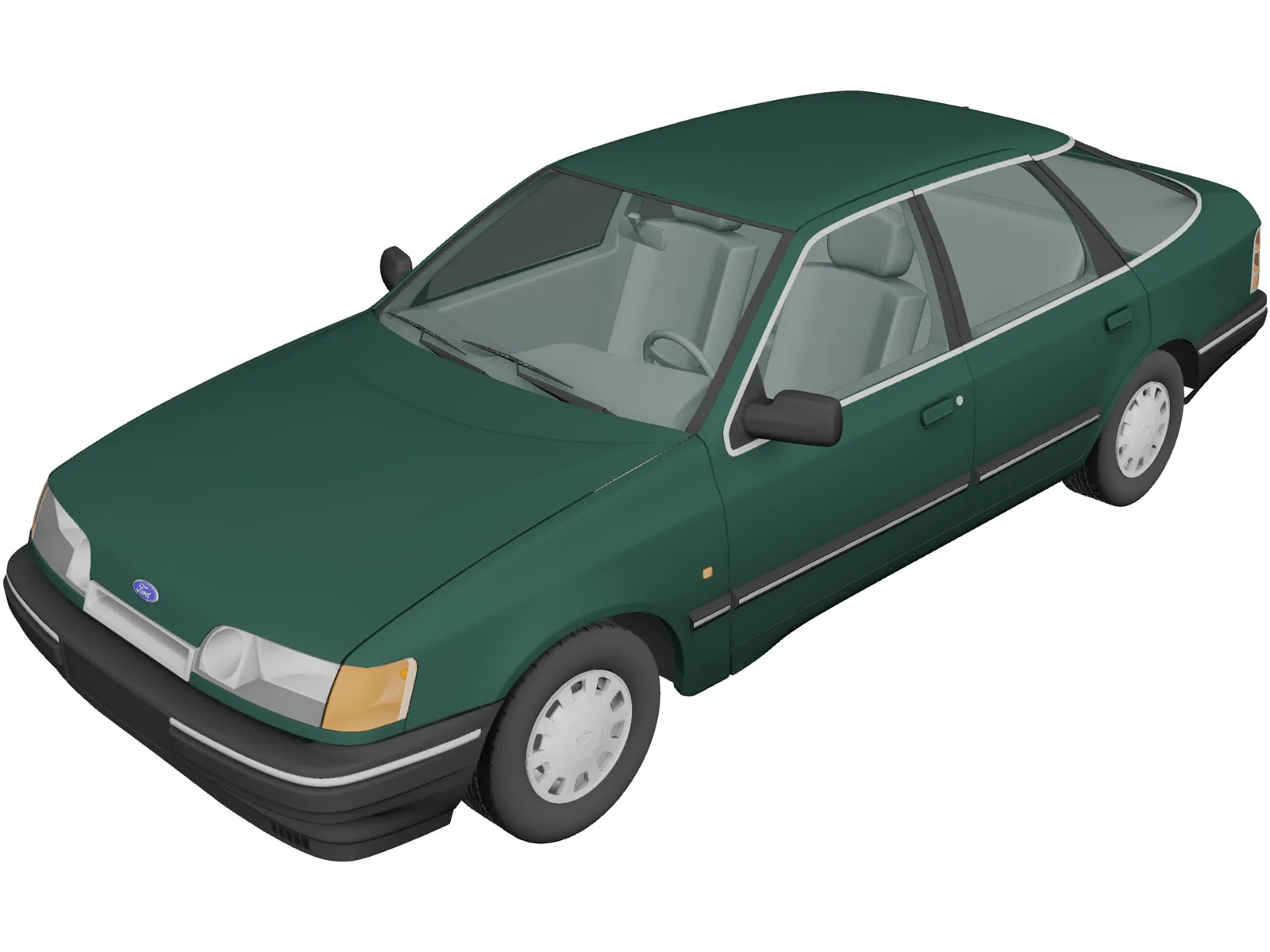 Ford Scorpio Hatchback (1985) 3D Model