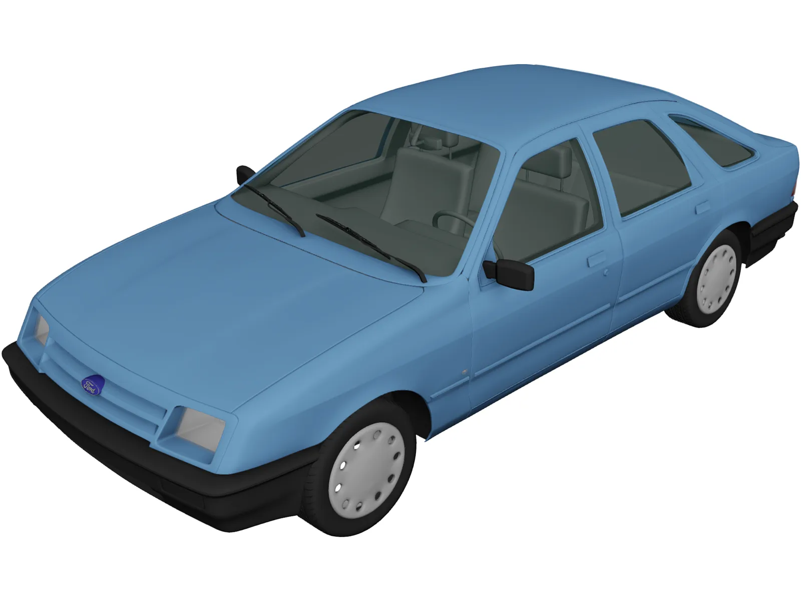 Ford Sierra Hatchback (1984) 3D Model