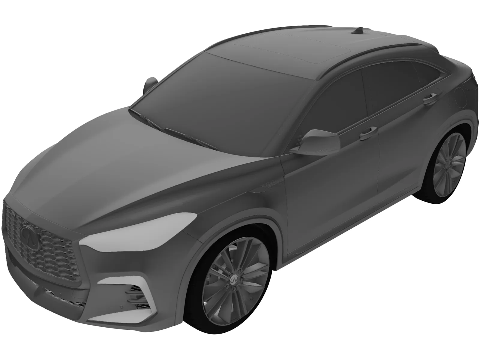 Infiniti QX55 (2022) 3D Model