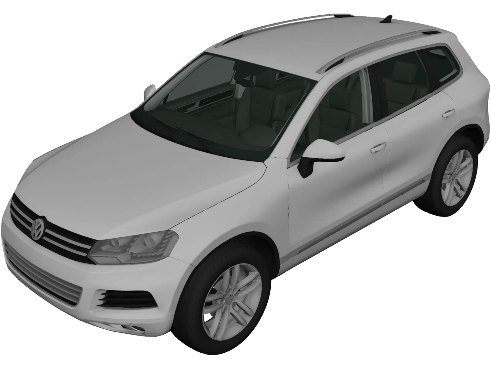 Volkswagen Touareg (2010) 3D Model