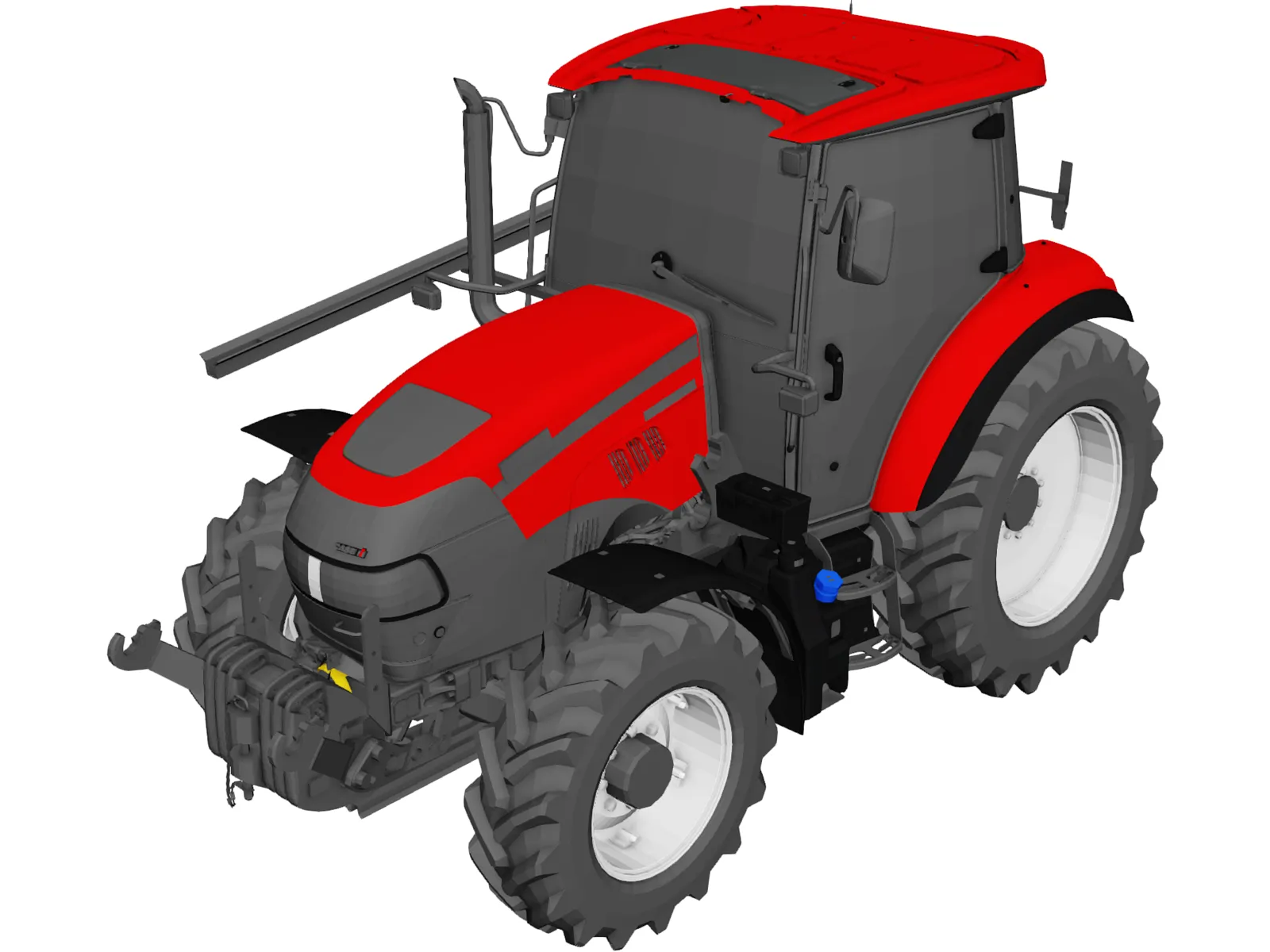 Case IH Farmall C Series 3D Model